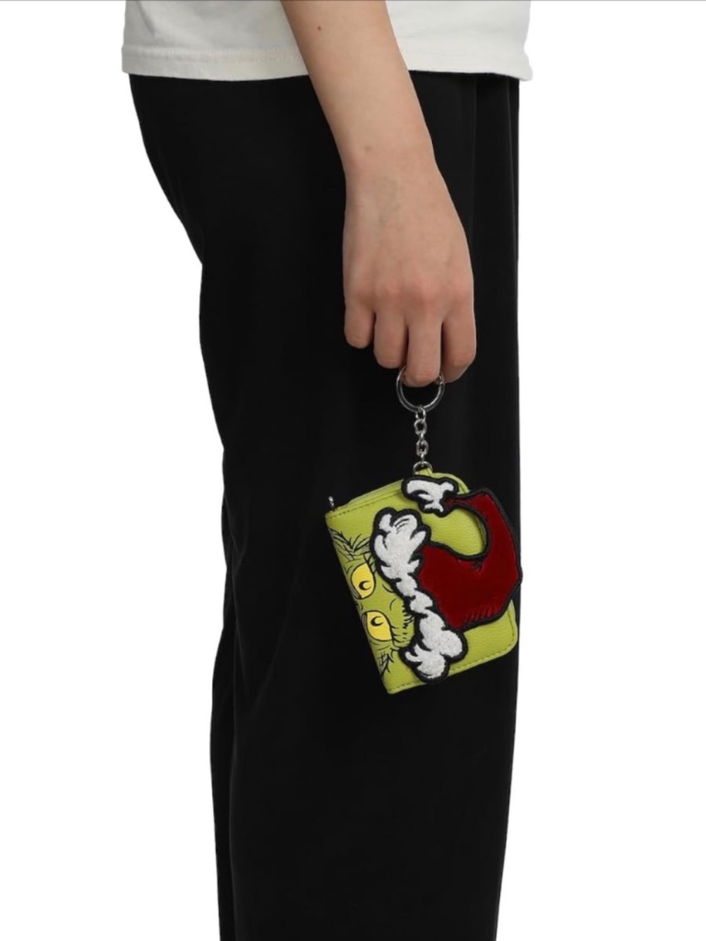 Dr. Seuss’ The Grinch Plush Tote Bag & Wallet Set - Officially Licensed - Picture 16 of 16